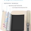 DALINDA Lunch Bag Lunch Box for Women Men Reusable Insulated Lunch Bags for Adults,Water-Resistant Cute Cooler Lunch Tote Bag, Large Capacity for Work Travel Picnic,Beige