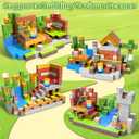 300PCS Magnetic Blocks - 0.8" Magnetic Building Blocks for Kids, STEM Toys, Educational Magnet Blocks, Magnetic Cubes Tiles, Christmas Birthday Gifts for Boys & Girls Ages 3 4 5 6 7 8 9 10