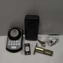 TEEHO TE001 Keyless Entry Door Lock with Keypad - Smart Deadbolt Lock for Front Door with 2 Keys - Auto Lock - Easy Installation - Matte Black