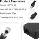 AC Adapter Charger for hp 2000 Laptop Charger for Compaq Presario 2210B 2510P CQ40 CQ45 CQ50 CQ56 CQ56-115DX CQ60 CQ60Z Power Cord