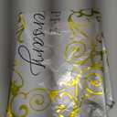 10PCS Happy Anniversary Party Balloons Anniversary Party Decorations White Gold Aluminum Balloon for Women Men