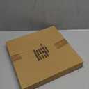 MAONAME Wood Serving Tray, Farmhouse Wooden Tray for Coffee Table, Rustic Square Trays with Beads, Vintage Brown Decorative Trays for Living Room, Kitchen, 12" X 12" X 1.6"