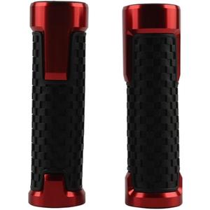 Grip Sleeves Fit for Motorcycle Turn Throttle Grips Rubber Anti-Slip for SX SXF XC XCF XCW EXC EXCF 125 150 250 300 500 Motorcycle Handlebar (Red)