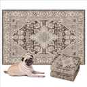 LOVEWAG Washable Dog Pee Pads, 16" x 24", Waterproof, Non-Slip, Super Absorbent, Reusable Machine-Washable, 2-Pack (Caramel Creme)