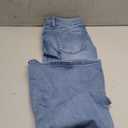 Koinshha Womens High Waisted Jeans Flare Stretch Boyfriend Bootcut Casual Denim Pants (12 Long, Light Blue)