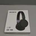 Sony WH-CH520 Wireless Headphones Bluetooth On-Ear Headset with Microphone and up to 50 Hours Battery Life with Quick Charging, Black