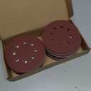 100 PCS 5 Inch Sanding Discs 320 Grit, Round Hook and Loop Sandpaper for Random Orbital Sander