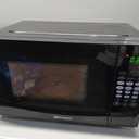 Emerson MW9255B Countertop Microwave Oven, 6 Pre-Programmed Settings, Removable Glass Turntable and Child Safety Lock, 0.9 Cu ft, 900W, Black