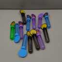 13 Pack Black History Month Mini Bubble Bulk African American Wands Bubbles Black History Month Party Favors for Birthday Decoration Juneteenth Freedom Day Patriotic Party Supply