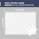 Heavy Duty Underpads 40"X60" Super Sized Chucks Pads 270 Grams Disposable Bed Pads with Strength Cloth Backing Extra Absorption Pads for Incontinence (100X152CM, 30 Count, Discreet Packaging)