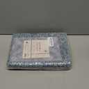 nunubaby Washable Pee Pads for Dogs, Stylish, Non-Slip and Leak-Proof Pee Pads. Reusable Potty Pads for Dogs for Crates and Floors.(Blue/Multi, 24" x36" )