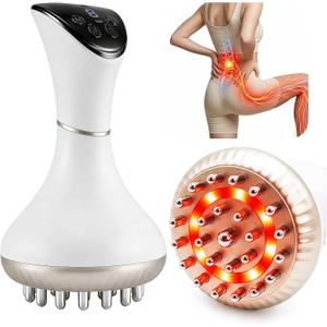 Sciatica Pain Relief Devices – Deep Tissue Massager with Multi-Mode Technology, Heat & Light, Targeted Relief for Sciatic Nerve & Lower Back Pain