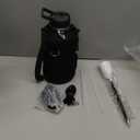 Insulated Water Bottle | Thickened Stainless Steel Vacuum Metal | Portable Sports Half Gallon Large Water Jug for Gym and Hiking with Straw, Carrier Bag, Handle Strap | BPA-Free 64 oz (Advanced Black)