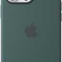 Apple iPhone 16 Pro Max Silicone Case with MagSafe and Camera Control: Lightweight Phone Case, Wireless Charging Compatible, Smooth Matte Finish; Lake Green