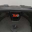 QFX 12" Portable Rechargable Bluetooth PA Karaoke Loud Party Speaker up to 5 Hour Playtime | Bluetooth 5.3, TWS, USB Port, TF, AUX, FM Radio, 360 Degree Translucent Motion Party Lights | TMS-1253