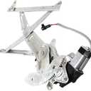 JC Whitney Window Regulator Front, Passenger Side Compatible with Toyota Camry 1997-2001 RH, Power, with Motor, Japan/USA Built Vehicle JT462907