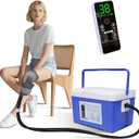 Cold Therapy Machine, Built-in 3000mAh Battery, Cold Therapy for Knee Replacement, Ice Machine for Knee After Surgery, Cryotherapy Systems Suitable for Home use,