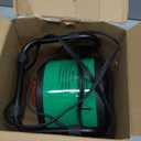 SISUPASSIE Outdoor Heaters for Patio, 1500W Portable Garage Heater with Overheat Protection & 3S Fast Heating, Non-Slip Cushion, Electric Space Heater for Patio, Garage, Greenhouse, Bedroom, Green