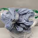 Wigenius 6 Pack Dusty Blue Cheesecloth Table Runner Semi-Transparent Fabric 35 X 120 Inch Boho Restic Gauze Table Runners for Wedding Party Baby Shower Decoration
