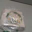 Dog Flower Collar, Dog Wedding Collar and Pearls Leash Set Adjustable Wreath Wedding Outfit Flower Collar Pet Photo Prop (Medium) (White)