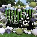 Beetle Halloween Party Decorations Backdrop Banner 5x3 Ft It's Show Time Halloween Birthday Decorations Banner Horror Themed Party Decorations Background Photo Booth