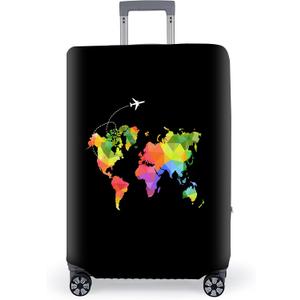 Pink Dino Suitcase Luggage Cover, Thick Suitcase Cover for Carry on Luggage Protector Fits 18-30 Inch Case