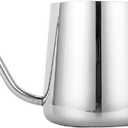Gooseneck Coffee Kettle 20oz/600ml with Flow Control - Stainless Steel Pour Over Kettle for Specialty Coffee & Tea, Ergonomic Handle, Durable 304 Metal
