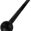 Retrospec Revolve Steel Macebell for Strength Training, Rehabilitation, Stretching, Conditioning and Rotational Training - 15lb Options for Women & Men (Matte Black)