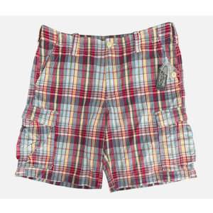 Polo Ralph Lauren Mens Multicolor PLAID Cargo Shorts Mens 34