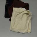 OLCHEE Womens 3 Pack Crop Tank Tops Seamless Ribbed Square Neck Tapered Shoulder Strap Sleeveless Workout Top Summer Shirts (Small, Black + Brown + Beige)