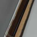 Matte Black Double Curtain Rods 36 to 72 Inches (3-6 Feet),1-Inches Front and 5/8 Inches Back Adjustable End Cap Double Window Drapery Rod for Drapes and Curtains