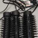 CHI Volumizer 4-in-1 Blowout Brush, Hair Dryer Creates Smooth, Silky & Shiny Hair, Four Interchangeable Attachments For Versatile Styling, Black