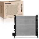 A-Premium Engine Coolant Radiator Assembly with Transmission Oil Cooler Compatible with Chevrolet Blazer 2019-2022 & GMC Acadia 2017-2021 & Cadillac XT5 2017-2021, XT6 2020-2021, 2.5L 3.6L