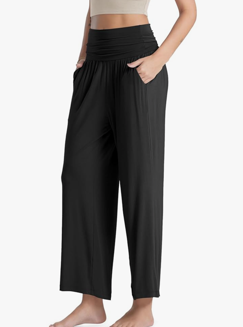 ODODOS Women's Wide Leg Palazzo Lounge Pants Size XL