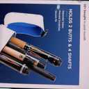 KONLLEN 2x4 Hard Pool Cue Case, 2 Cue Handles & 4 Shafts, One Size