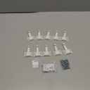 Toddleroo by North States - Drawer & Cabinet Tab Latches for Baby Proofing: Child Proof Cabinet & Drawer Locks - 10 Pack - White