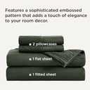 Bedsure Full Size Bed Sheets - 4 Pieces Soft Full Sheet Set - Breathable & Cooling - Hotel Luxury - Easy Care Polyester Microfiber Bedding for Women, Men, Olive Green