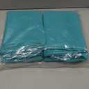 Bailarina Cloth Napkins Set of 40,17x17 inches Dinner Napkins Cloth Washable,Polyester Square Table Cloth Napkin Bulk with Hemmed Edges Ideal for Banquets, Parties and Weddings-Turquoise