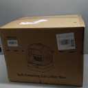 UPFAS Automatic Cat Litter Box Self Cleaning - APP Control - Weight Monitoring - Ultra-Quiet, Medium Cats and Kittens Litter Box, Safe Anti-PinchAssembly Required- Grey