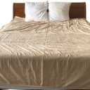 Radia Smart® EMF Radiation Protection Bed Blanket - Mega Large, Faraday Blanket, Organic Cotton, EMF Shielding 70" x 98"