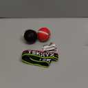 TEKXYZ Reflex Ball with Counter App & Online Community, 2 Difficulty Levels Boxing Ball with Headband, Perfect for Reaction, Agility, Punching Speed, Fight Skill & Hand Eye Coordination Training (Black/Red)