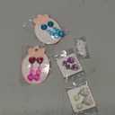 Hicarer 9 Pairs Girls Clip on Earrings Pretend Princess Play Earrings Jewelry Set(Bright Colors)