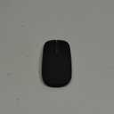 Wireless Bluetooth Mouse, Rechargeable, LED, Silent, Ultra-thin Design (Bluetooth 5.2 and 2.4GHz USB Receiver) | Portable Computer Mouse for Laptops, iPads, MacBooks and Apple Devices (Black)