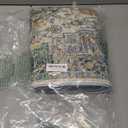 Bavni Runner Rug Non Slip for Bathroom Kitchen Hallway 2x5 Washable Runner Boho Bedsied Rugs Floor Runner for Entryway Laundry, Soft Low Pile Rugf, Ivory/Teal