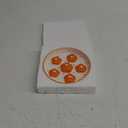 Ceramic Cat Slow Feeder Bowl - 6 OZ Puzzle Food Dish for Healthy Eating - Shallow Wide Whisker Friendly - Dishwasher Safe - 6.3''W x 1.2''H - 6 OZ - Bright Orange Flower