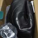 Trideer Exercise Ball for Yoga, Pilates & Fitness Stability Ball Equipment for Home Gym & Office Chair, Core & Balance Training Accessories, Physical Therapy Equipment, Quick Pump Included (Black), Size: L(23-26ines/58-65cm)