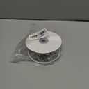 10 Yards 1.5 Inch Denim Trim Fabric Patriotic Ribbon Blue Bronzing Jeans 4th of July 3D Gold Foil Star Print Applique Sewing Ribbon Tape Bulk for Sewing Making Crafts Gift Wrapping Christmas