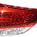 For Toyota Sienna Rear Inner Tail Light 2011 2012 2013 2014 Driver Side With Bulbs Included BASE|LE|XLE|LIMITED CAPA Certified For TO2802110,TO2802125 | 81590-08011