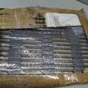 DC142 7646 7584 Cooking Grates for Weber Q300 Q320 Q3000 Q3200 Series, 57060001, 586002 Gas Grills Grills, Cast Iron Grill Grates Replacement for Weber Q300, Set of 2