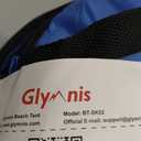 Glymnis Pop Up Beach Tent for 1-4 Person, UPF 50+, Instant Setup, Portable